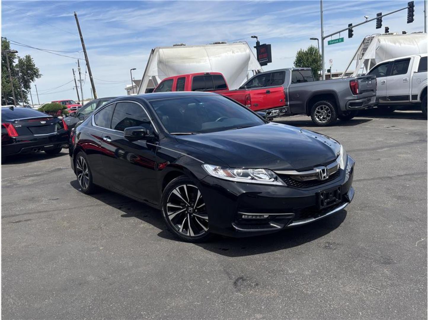 2016 Black /No Color Honda Accord (1HGCT2A85GA) with an V6, i-VTEC, 3.5 Liter engine, Manual, 6-Spd transmission, located at 607 W Columbia Drive, Kennewick, WA, 99336, (509) 987-1069, 46.216743, -119.126404- Photo#2