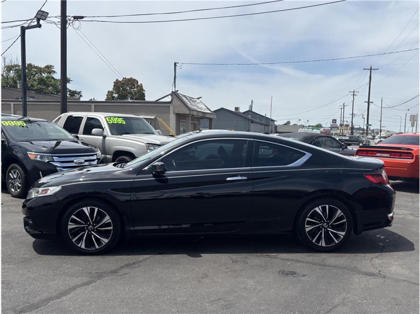 2016 Black /No Color Honda Accord (1HGCT2A85GA) with an V6, i-VTEC, 3.5 Liter engine, Manual, 6-Spd transmission, located at 607 W Columbia Drive, Kennewick, WA, 99336, (509) 987-1069, 46.216743, -119.126404- Photo#7