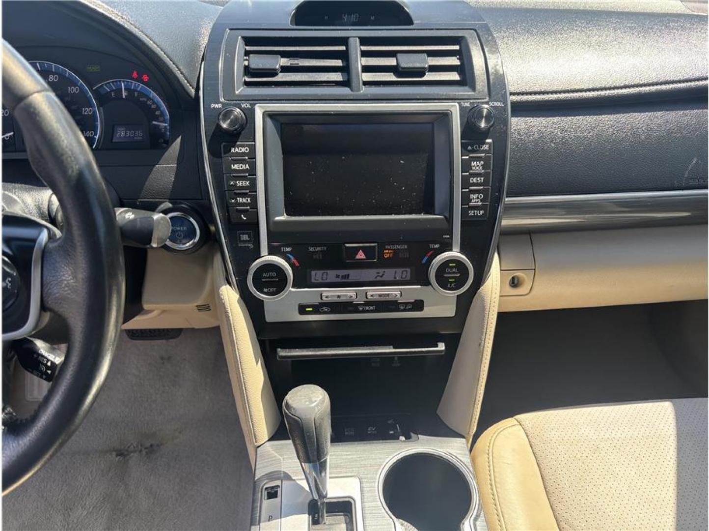 2012 Gray /No Color Toyota Camry (4T1BD1FK4CU) with an 4-Cyl, Hybrid, 2.5 Liter engine, Automatic, CVT transmission, located at 607 W Columbia Drive, Kennewick, WA, 99336, (509) 987-1069, 46.216743, -119.126404- Photo#11