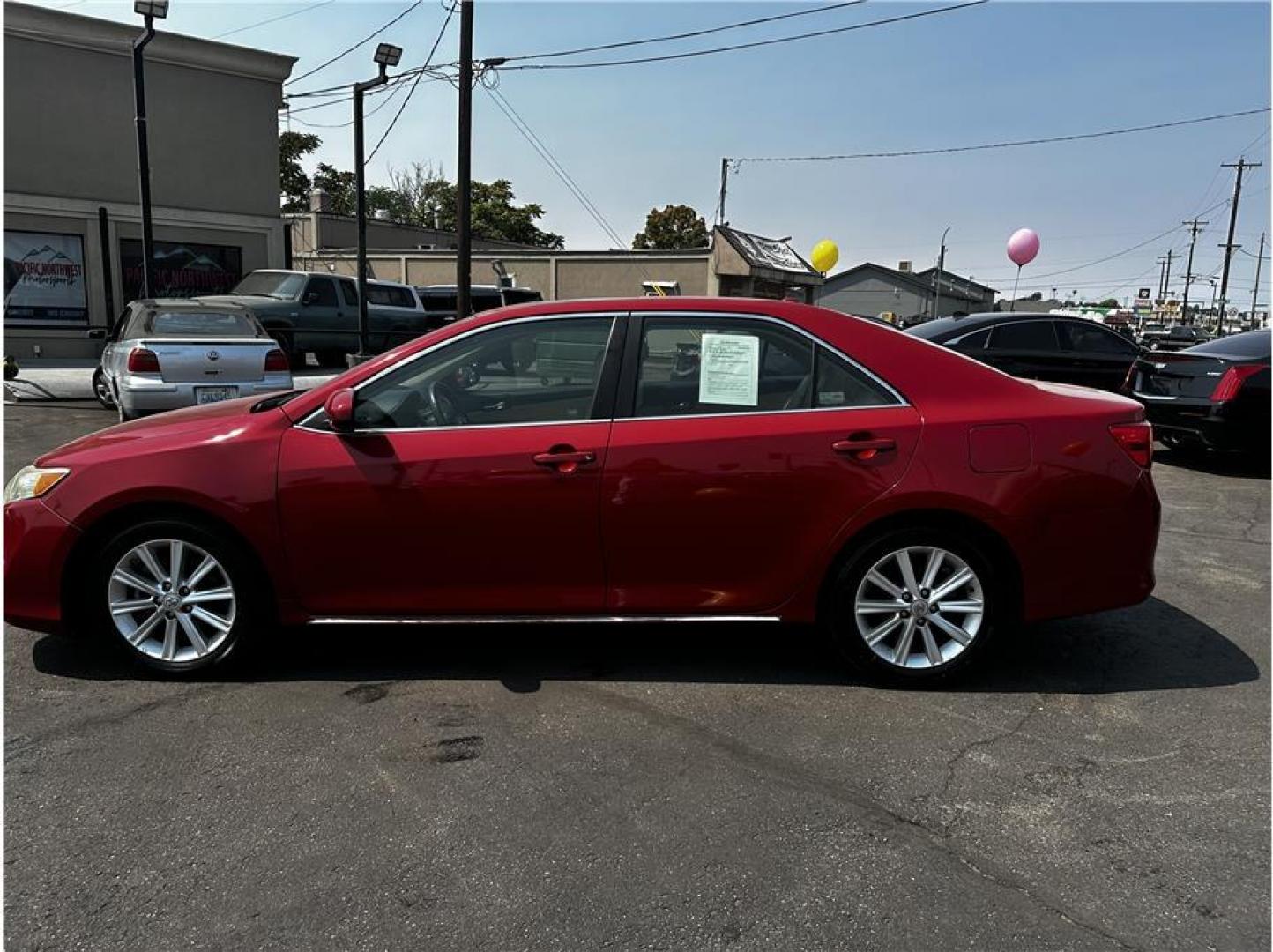 2012 Red /No Color Toyota Camry (4T4BF1FK8CR) with an 4-Cyl, 2.5 Liter engine, Automatic, 6-Spd transmission, located at 607 W Columbia Drive, Kennewick, WA, 99336, (509) 987-1069, 46.216743, -119.126404- Photo#1