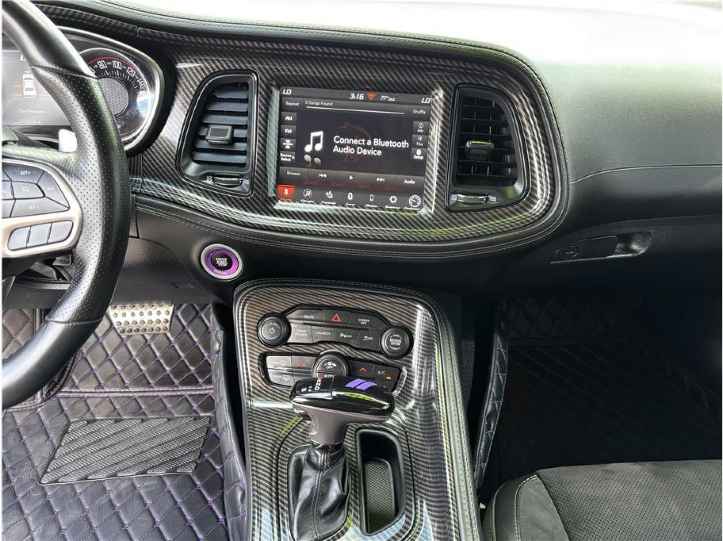 2022 Purple /No Color Dodge Challenger (2C3CDZFJ6NH) with an V8, HEMI, MDS, 6.4 Liter engine, Automatic, 8-Spd transmission, located at 607 W Columbia Drive, Kennewick, WA, 99336, (509) 987-1069, 46.216743, -119.126404- Photo#12