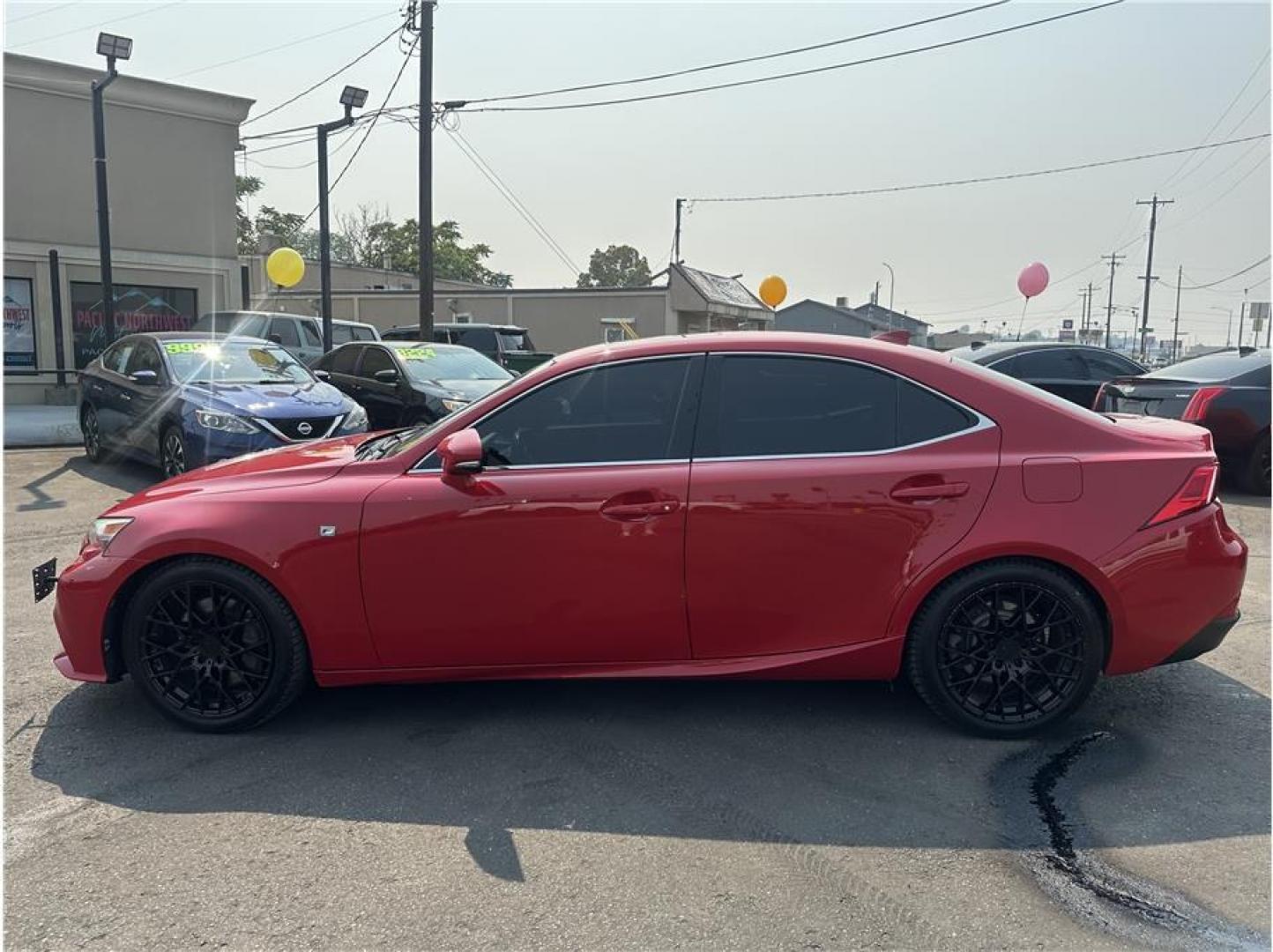 2016 Red /No Color Lexus IS (JTHCE1D24G5) with an V6, 3.5 Liter engine, Automatic, 6-Spd transmission, located at 607 W Columbia Drive, Kennewick, WA, 99336, (509) 987-1069, 46.216743, -119.126404- Photo#1