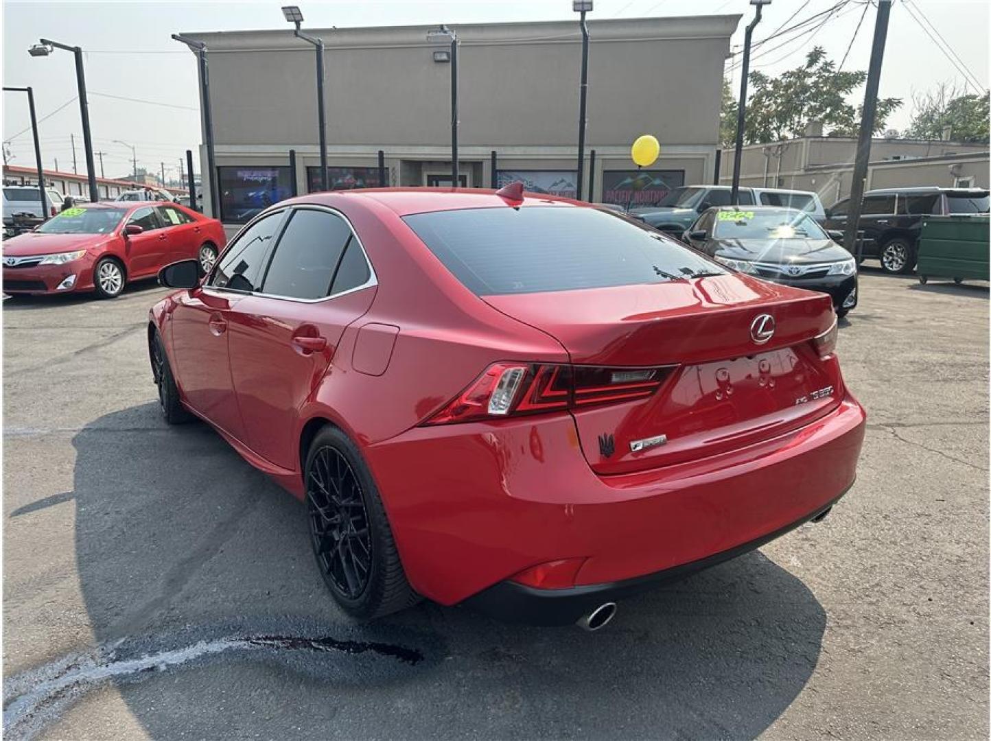 2016 Red /No Color Lexus IS (JTHCE1D24G5) with an V6, 3.5 Liter engine, Automatic, 6-Spd transmission, located at 607 W Columbia Drive, Kennewick, WA, 99336, (509) 987-1069, 46.216743, -119.126404- Photo#2
