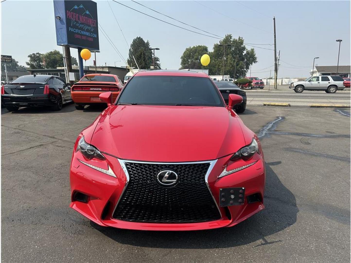 2016 Red /No Color Lexus IS (JTHCE1D24G5) with an V6, 3.5 Liter engine, Automatic, 6-Spd transmission, located at 607 W Columbia Drive, Kennewick, WA, 99336, (509) 987-1069, 46.216743, -119.126404- Photo#8