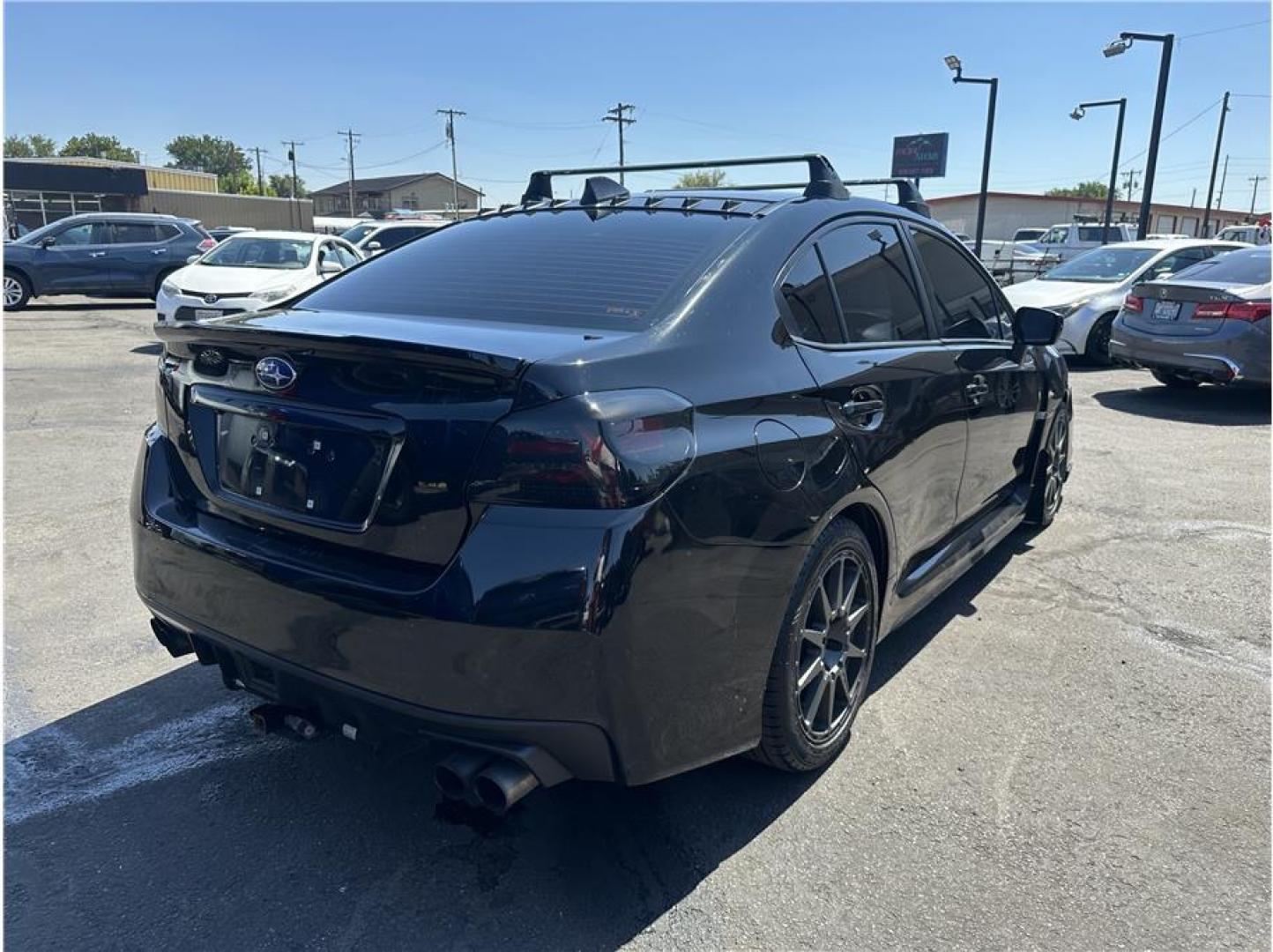 2018 Black /No Color Subaru WRX (JF1VA1C63J8) with an 4-Cyl, Turbo, 2.0 Liter engine, Auto, CVT Lineartronic transmission, located at 607 W Columbia Drive, Kennewick, WA, 99336, (509) 987-1069, 46.216743, -119.126404- Photo#4