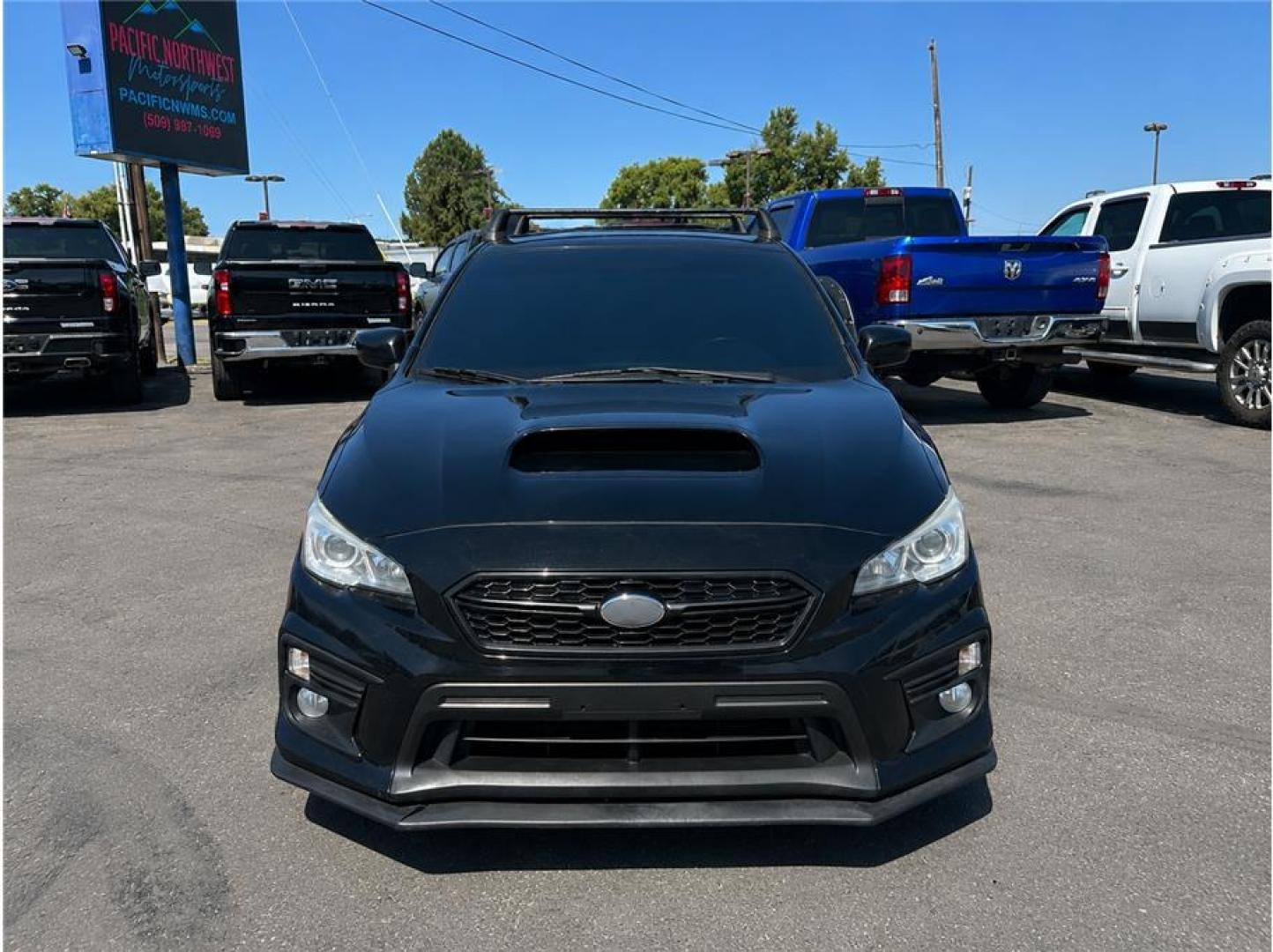 2018 Black /No Color Subaru WRX (JF1VA1C63J8) with an 4-Cyl, Turbo, 2.0 Liter engine, Auto, CVT Lineartronic transmission, located at 607 W Columbia Drive, Kennewick, WA, 99336, (509) 987-1069, 46.216743, -119.126404- Photo#5