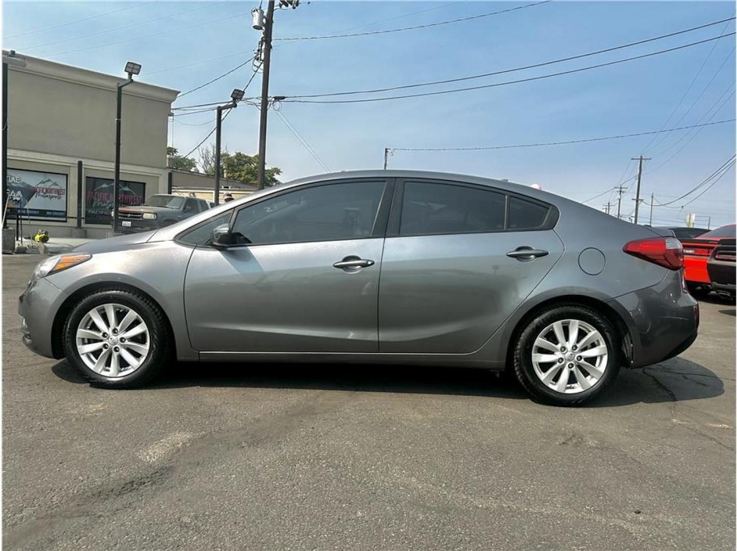 2016 Gray /No Color Kia Forte (KNAFX4A66G5) with an 4-Cyl, 1.8 Liter engine, Auto, 6-Spd w/Sportmatic and Active ECO System transmission, located at 607 W Columbia Drive, Kennewick, WA, 99336, (509) 987-1069, 46.216743, -119.126404- Photo#1