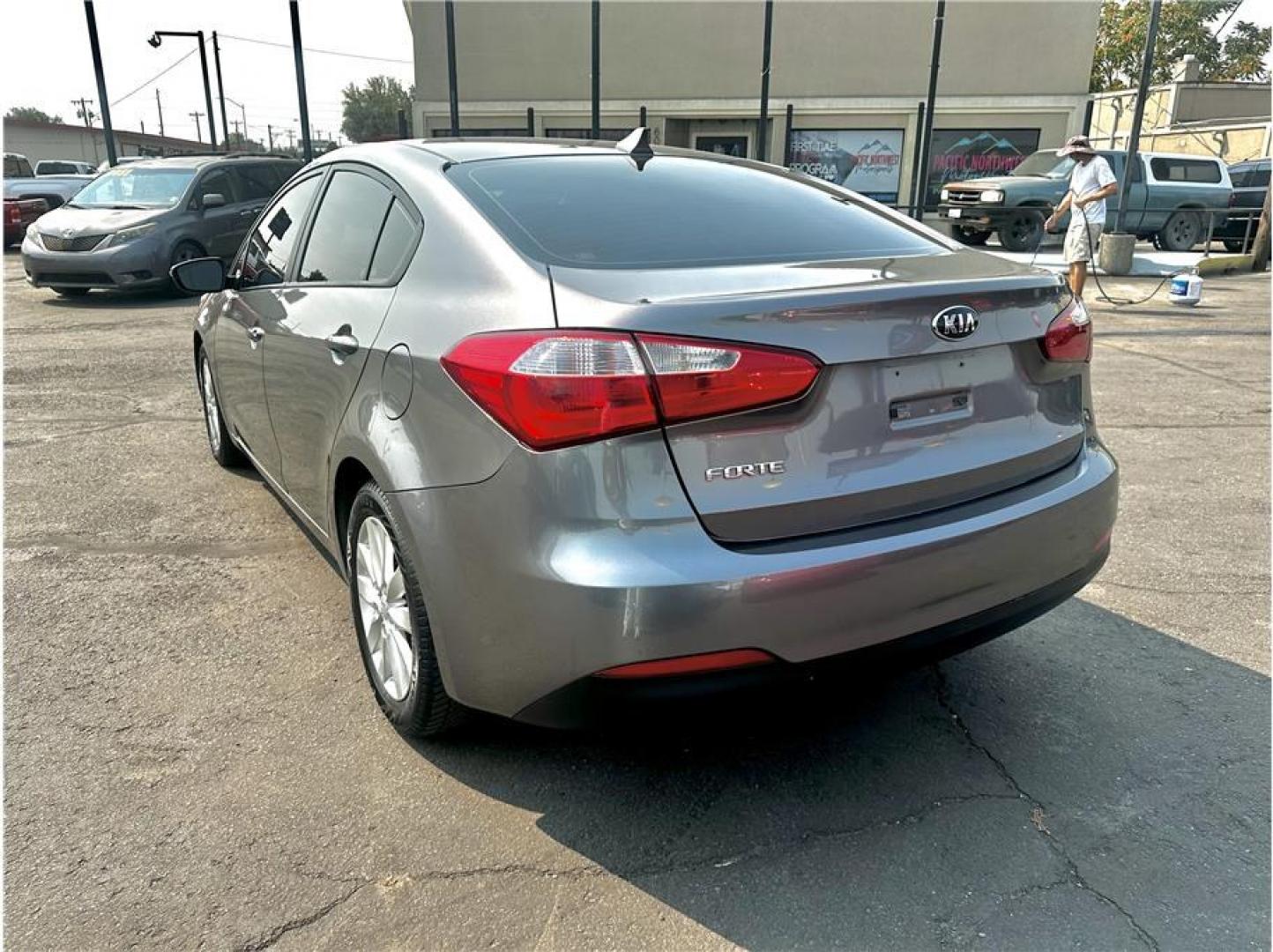2016 Gray /No Color Kia Forte (KNAFX4A66G5) with an 4-Cyl, 1.8 Liter engine, Auto, 6-Spd w/Sportmatic and Active ECO System transmission, located at 607 W Columbia Drive, Kennewick, WA, 99336, (509) 987-1069, 46.216743, -119.126404- Photo#2