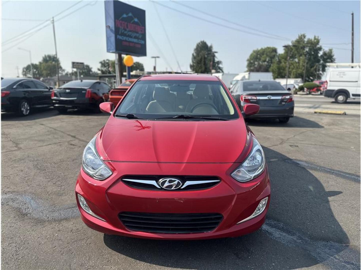 2013 Red /No Color Hyundai Accent (KMHCU4AEXDU) with an 4-Cyl, 1.6 Liter engine, Auto, 6-Spd w/Overdrive transmission, located at 607 W Columbia Drive, Kennewick, WA, 99336, (509) 987-1069, 46.216743, -119.126404- Photo#7
