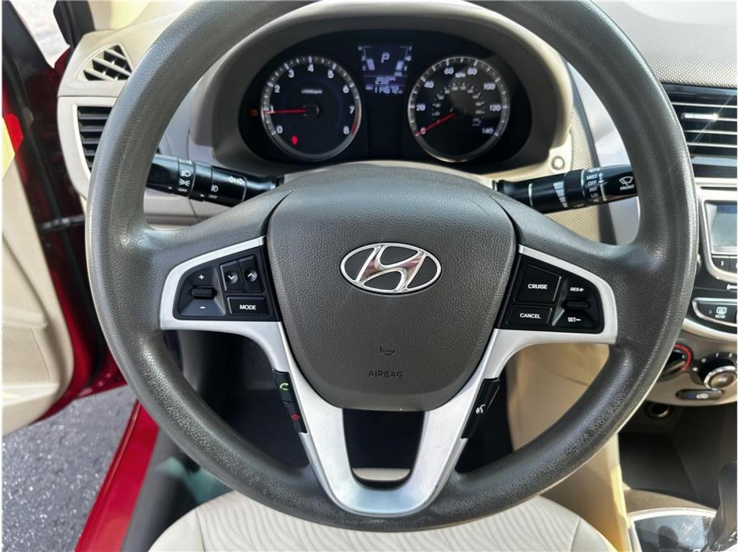 2013 Red /No Color Hyundai Accent (KMHCU4AEXDU) with an 4-Cyl, 1.6 Liter engine, Auto, 6-Spd w/Overdrive transmission, located at 607 W Columbia Drive, Kennewick, WA, 99336, (509) 987-1069, 46.216743, -119.126404- Photo#10