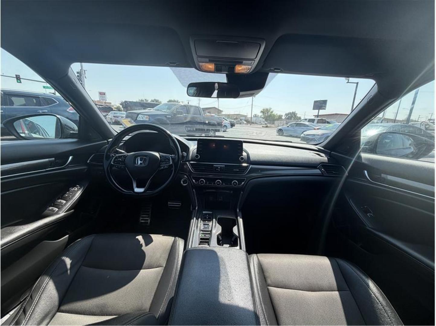 2020 Black /No Color Honda Accord (1HGCV2F32LA) with an 4-Cyl, VTEC, Turbo, 2.0 Liter engine, Automatic, 10-Spd transmission, located at 607 W Columbia Drive, Kennewick, WA, 99336, (509) 987-1069, 46.216743, -119.126404- Photo#11