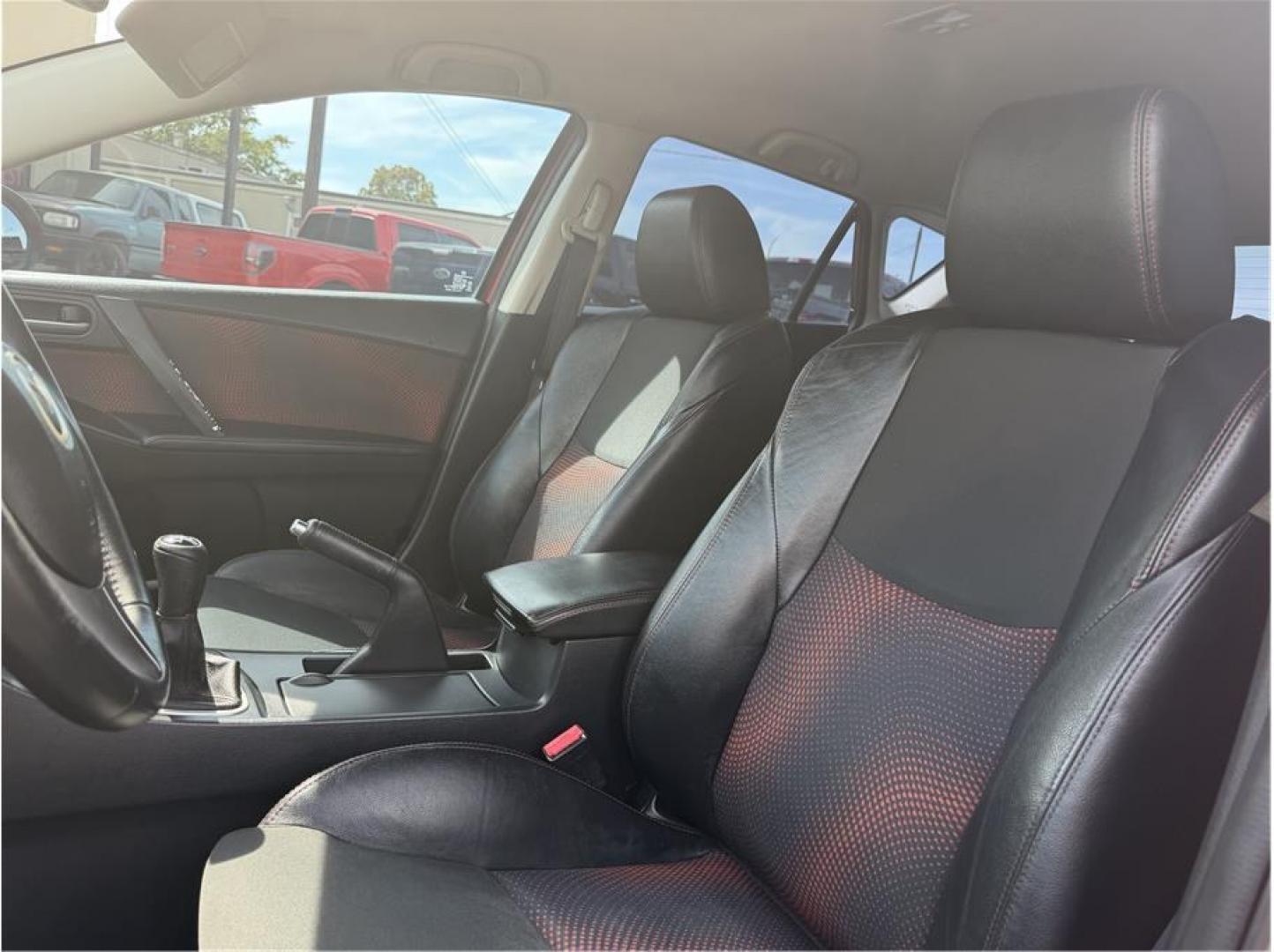 2012 Red /No Color MAZDA MAZDA3 (JM1BL1L35C1) with an 4-Cyl, Turbo, 2.3 Liter engine, Manual, 6-Spd transmission, located at 607 W Columbia Drive, Kennewick, WA, 99336, (509) 987-1069, 46.216743, -119.126404- Photo#13