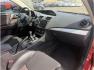 2012 Red /No Color MAZDA MAZDA3 (JM1BL1L35C1) with an 4-Cyl, Turbo, 2.3 Liter engine, Manual, 6-Spd transmission, located at 607 W Columbia Drive, Kennewick, WA, 99336, (509) 987-1069, 46.216743, -119.126404- Photo#14