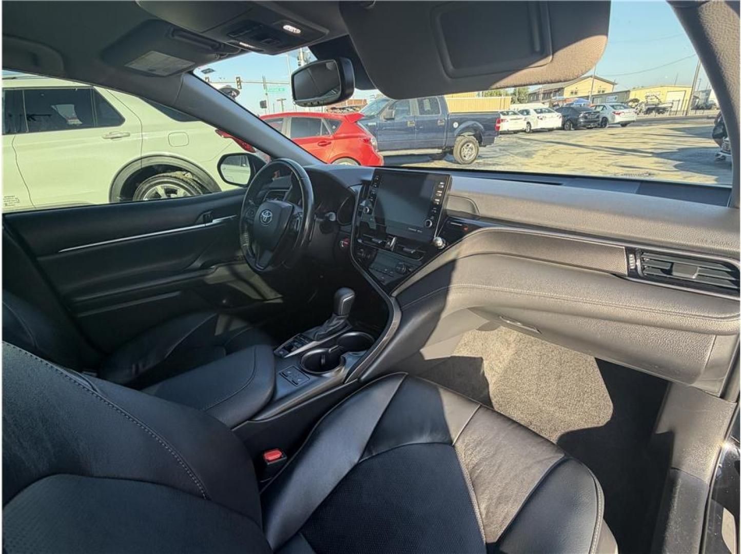 2021 Black /No Color Toyota Camry (4T1K61AK8MU) with an 4-Cyl, 2.5 Liter engine, Automatic, 8-Spd w/Sequential Shift transmission, located at 607 W Columbia Drive, Kennewick, WA, 99336, (509) 987-1069, 46.216743, -119.126404- Photo#13