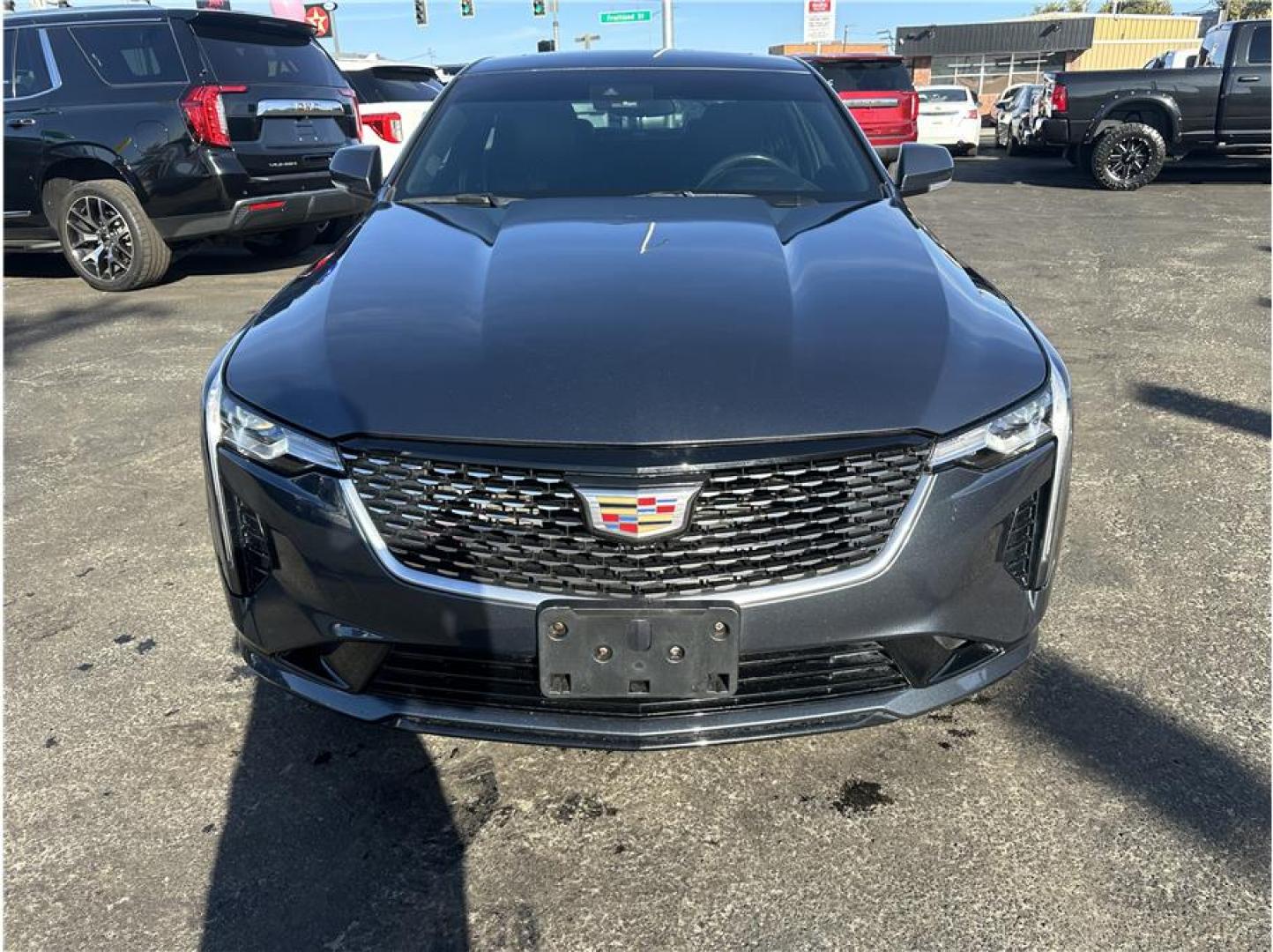 2021 Gray /No Color Cadillac CT4 (1G6DK5RK1M0) with an 4-Cyl, Turbo, 2.0 Liter engine, Automatic, 8-Spd transmission, located at 607 W Columbia Drive, Kennewick, WA, 99336, (509) 987-1069, 46.216743, -119.126404- Photo#1