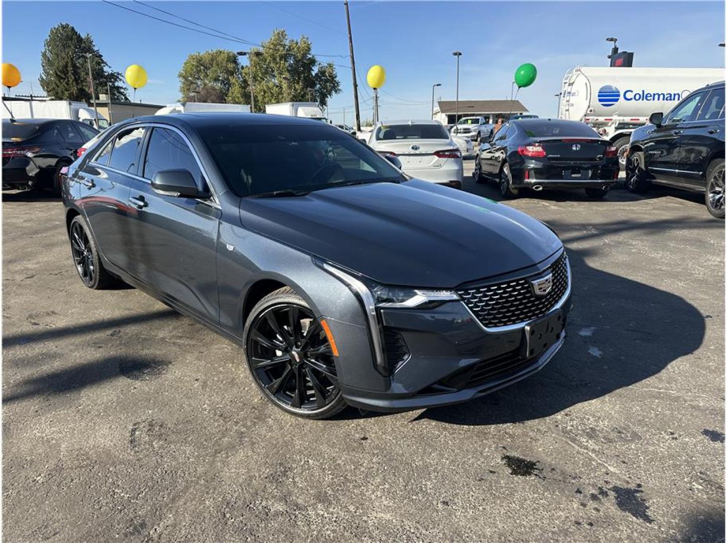 2021 Gray /No Color Cadillac CT4 (1G6DK5RK1M0) with an 4-Cyl, Turbo, 2.0 Liter engine, Automatic, 8-Spd transmission, located at 607 W Columbia Drive, Kennewick, WA, 99336, (509) 987-1069, 46.216743, -119.126404- Photo#2
