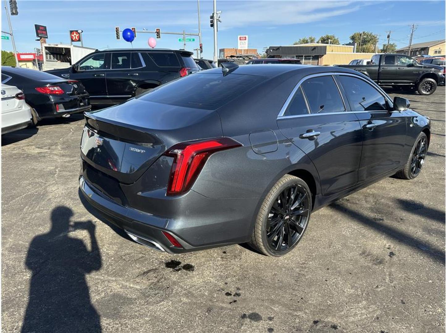 2021 Gray /No Color Cadillac CT4 (1G6DK5RK1M0) with an 4-Cyl, Turbo, 2.0 Liter engine, Automatic, 8-Spd transmission, located at 607 W Columbia Drive, Kennewick, WA, 99336, (509) 987-1069, 46.216743, -119.126404- Photo#4