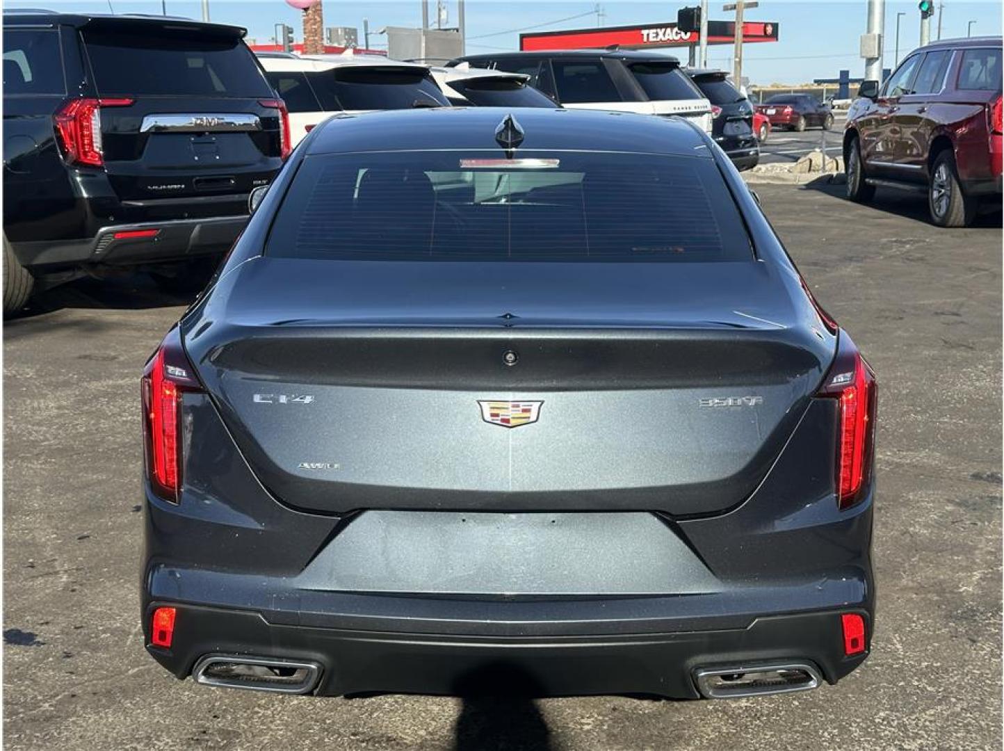 2021 Gray /No Color Cadillac CT4 (1G6DK5RK1M0) with an 4-Cyl, Turbo, 2.0 Liter engine, Automatic, 8-Spd transmission, located at 607 W Columbia Drive, Kennewick, WA, 99336, (509) 987-1069, 46.216743, -119.126404- Photo#5