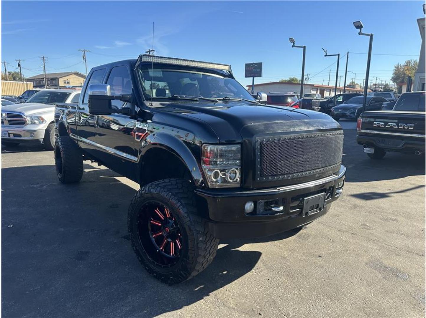 2009 Black /No Color Ford F350 Super Duty Crew Cab (1FTWW31R29E) with an V8, Turbo Dsl 6.4L engine, Automatic, 5-Spd w/Overdrive transmission, located at 607 W Columbia Drive, Kennewick, WA, 99336, (509) 987-1069, 46.216743, -119.126404- Photo#2