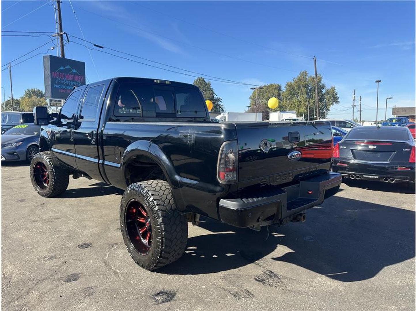 2009 Black /No Color Ford F350 Super Duty Crew Cab (1FTWW31R29E) with an V8, Turbo Dsl 6.4L engine, Automatic, 5-Spd w/Overdrive transmission, located at 607 W Columbia Drive, Kennewick, WA, 99336, (509) 987-1069, 46.216743, -119.126404- Photo#6