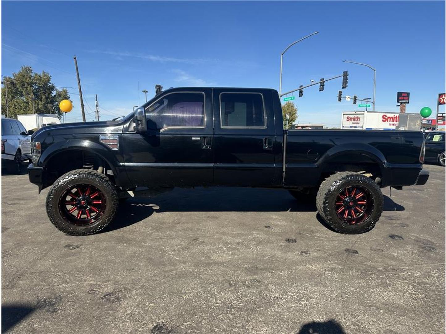 2009 Black /No Color Ford F350 Super Duty Crew Cab (1FTWW31R29E) with an V8, Turbo Dsl 6.4L engine, Automatic, 5-Spd w/Overdrive transmission, located at 607 W Columbia Drive, Kennewick, WA, 99336, (509) 987-1069, 46.216743, -119.126404- Photo#7