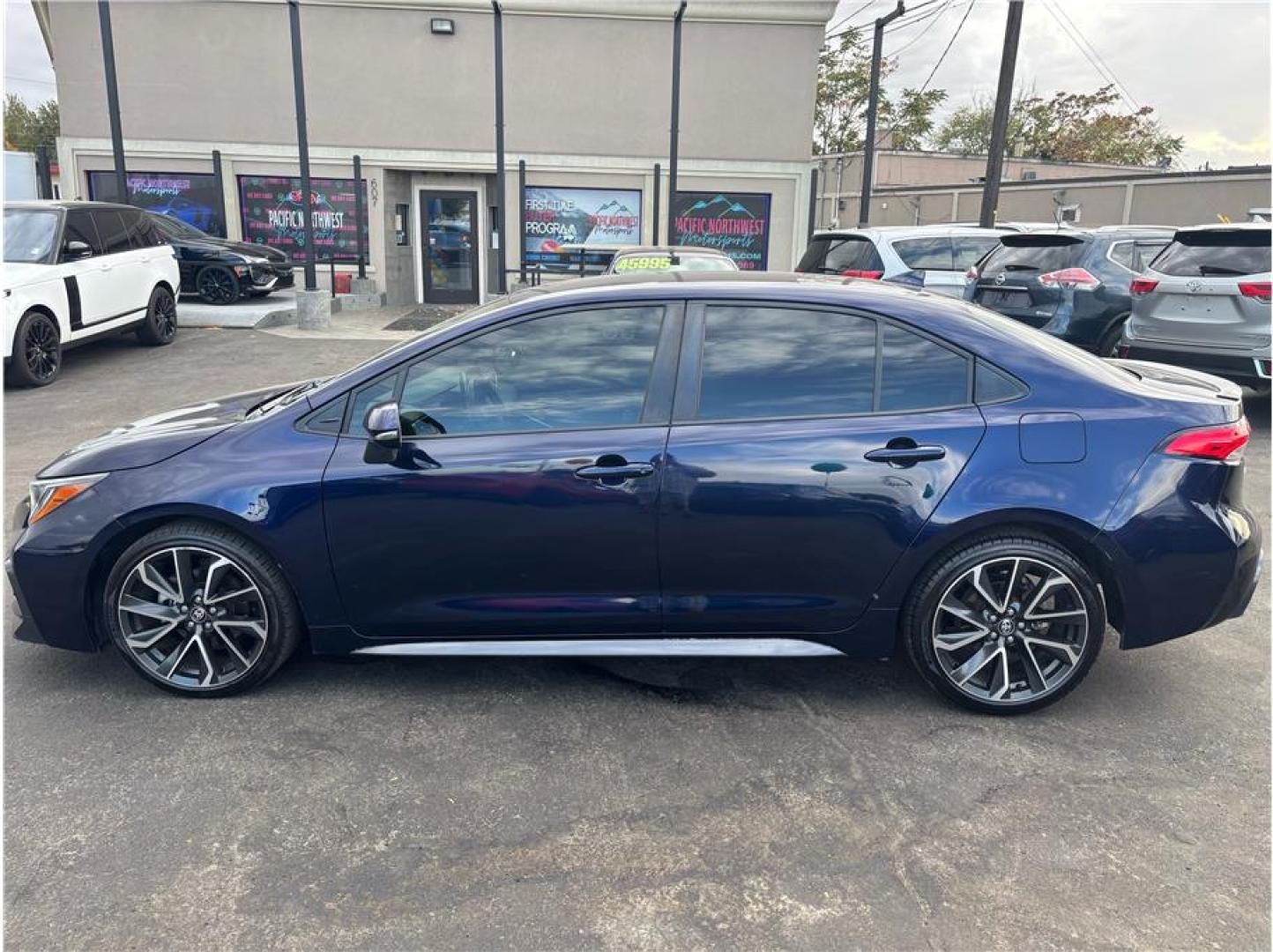 2020 Blue /No Color Toyota Corolla (JTDS4RCE4LJ) with an 4-Cyl, 2.0 Liter engine, Automatic, CVT w/Dynamic Shift transmission, located at 607 W Columbia Drive, Kennewick, WA, 99336, (509) 987-1069, 46.216743, -119.126404- Photo#1
