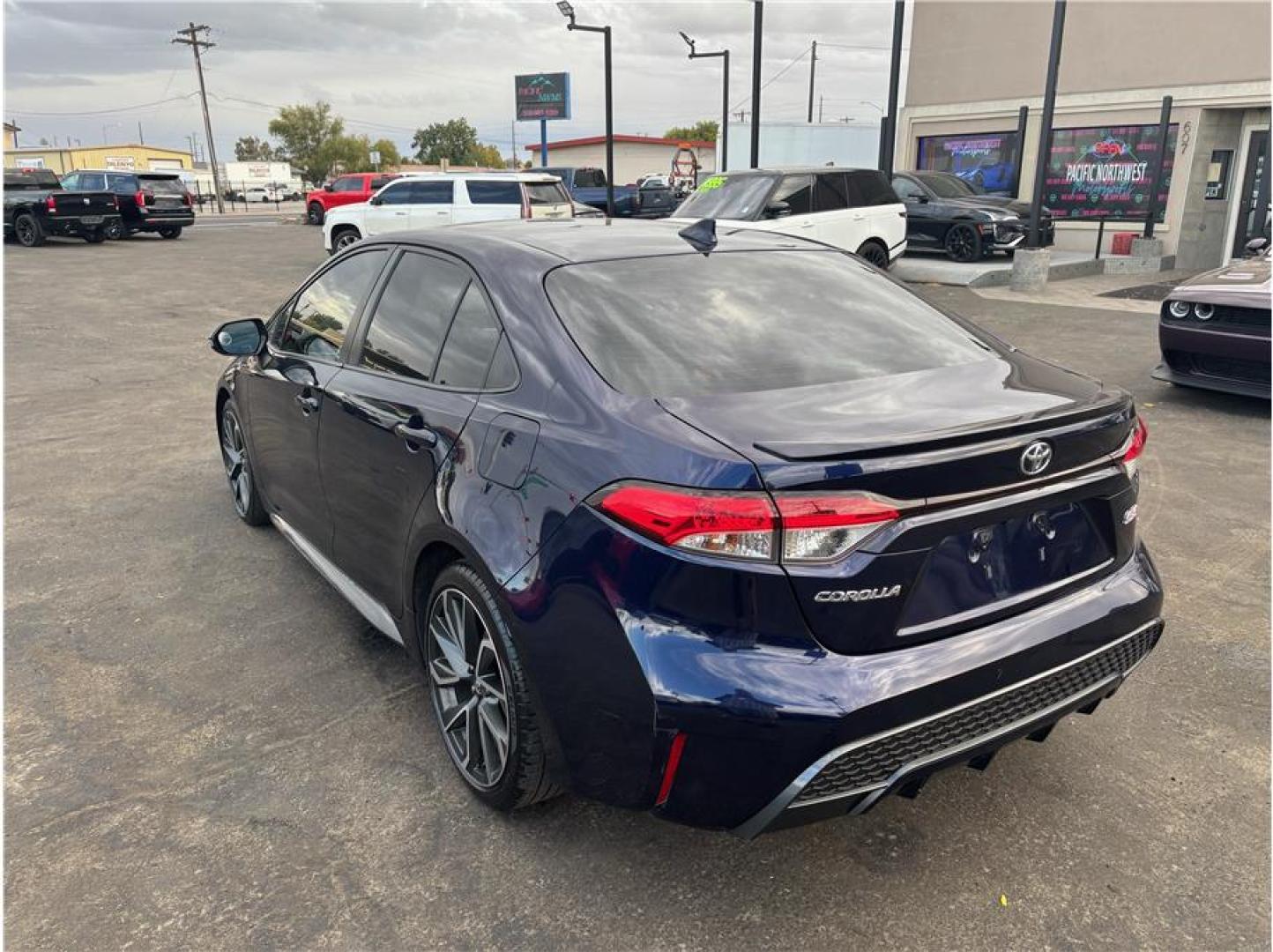 2020 Blue /No Color Toyota Corolla (JTDS4RCE4LJ) with an 4-Cyl, 2.0 Liter engine, Automatic, CVT w/Dynamic Shift transmission, located at 607 W Columbia Drive, Kennewick, WA, 99336, (509) 987-1069, 46.216743, -119.126404- Photo#2