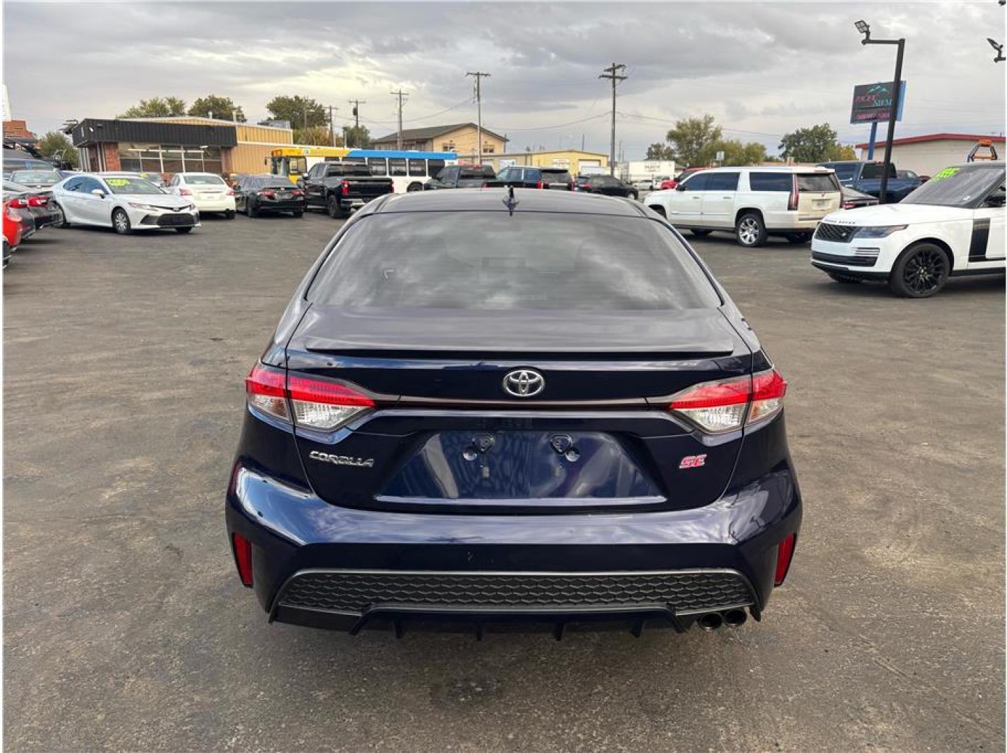2020 Blue /No Color Toyota Corolla (JTDS4RCE4LJ) with an 4-Cyl, 2.0 Liter engine, Automatic, CVT w/Dynamic Shift transmission, located at 607 W Columbia Drive, Kennewick, WA, 99336, (509) 987-1069, 46.216743, -119.126404- Photo#3